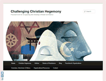 Tablet Screenshot of christianhegemony.org